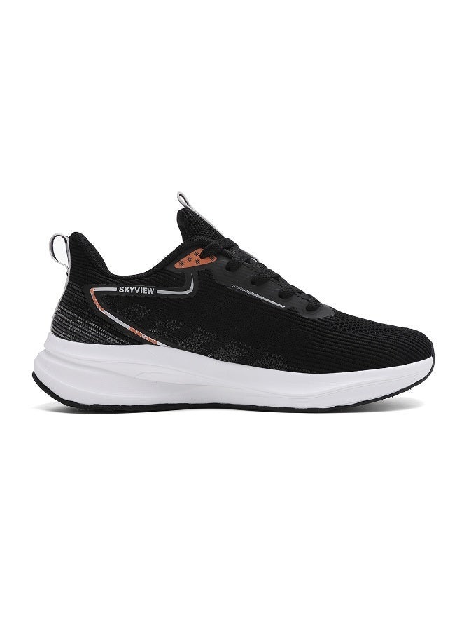 Sky View Men's Colorblock Sneakers Wide Walking Shoes Lightweight Slip on Sneakers Breathable Wide Athletic Running Shoes For Men - Image 2